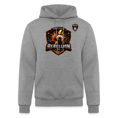 Champion Unisex Powerblend Hoodie - heather gray
