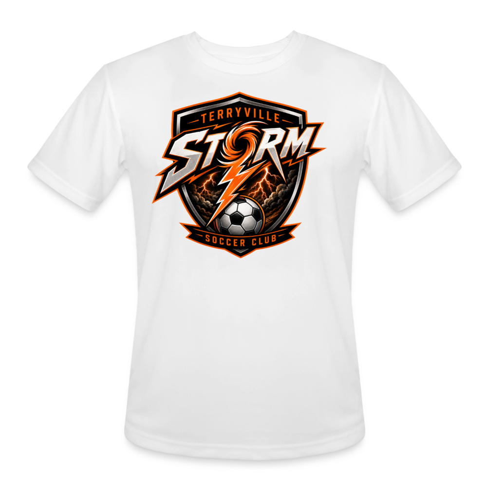 Men’s Moisture Wicking Performance T-Shirt - white