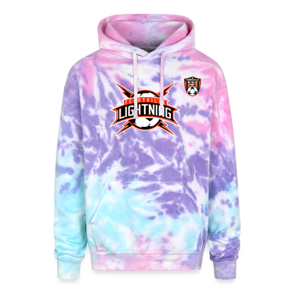 Adult Tie Dye Hoodie - cotton candy
