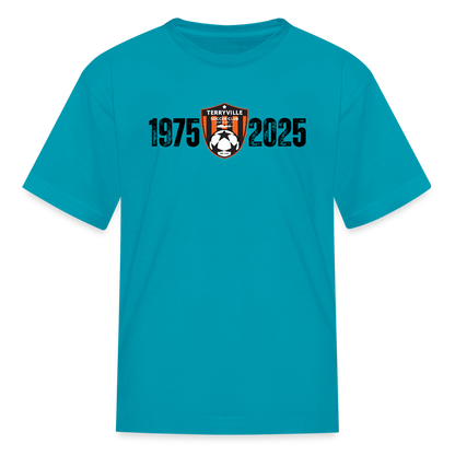 50th Anniversary Kids' T-Shirt - turquoise