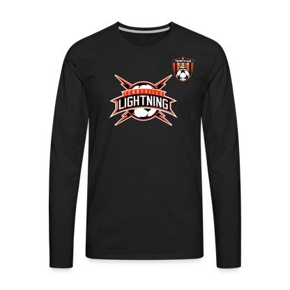 Men's Premium Long Sleeve T-Shirt - black