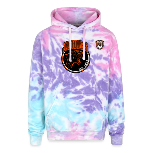 Adult Tie Dye Hoodie - cotton candy