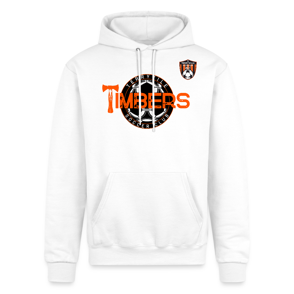 Champion Unisex Powerblend Hoodie - white