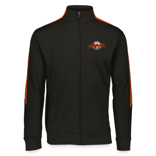 Augusta Sportswear Unisex 2.0 Medalist Jacket - black/orange