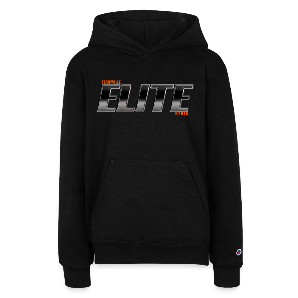 Champion Youth Hoodie - black