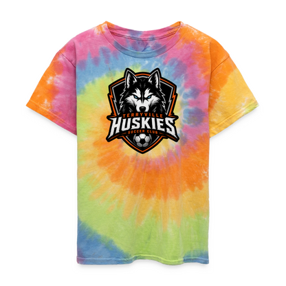 Kid's Tie Dye T-Shirt - rainbow