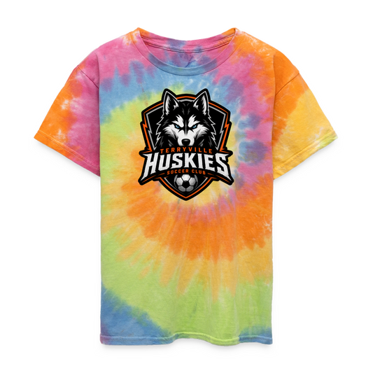 Kid's Tie Dye T-Shirt - rainbow