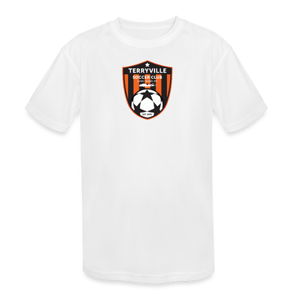 Kids' Moisture Wicking Performance T-Shirt - white