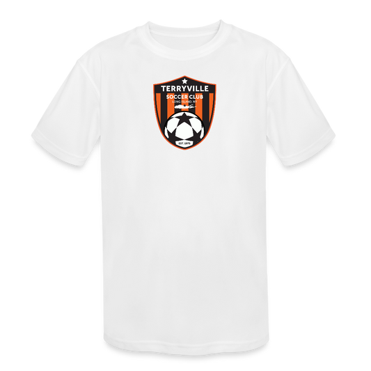 Kids' Moisture Wicking Performance T-Shirt - white