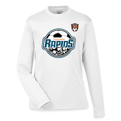 Youth Zone Performance Long-Sleeve T-Shirt - white