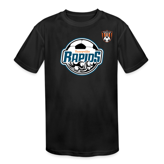 Kids' Moisture Wicking Performance T-Shirt - black