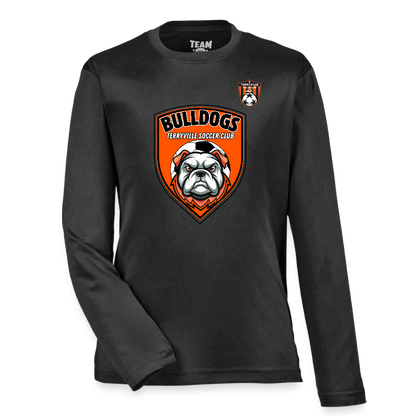 Youth Zone Performance Long-Sleeve T-Shirt - black