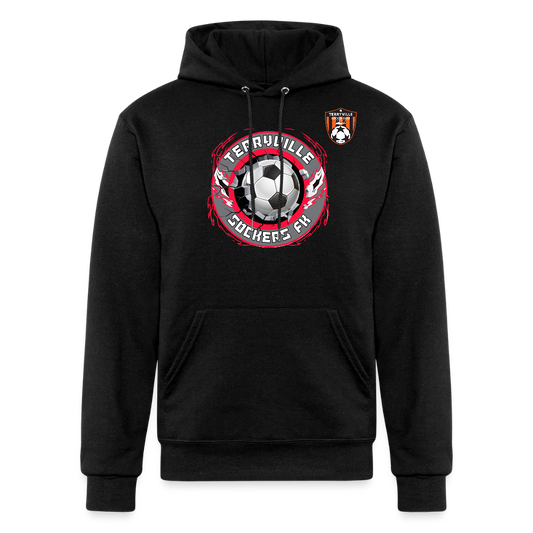 Champion Unisex Powerblend Hoodie - black