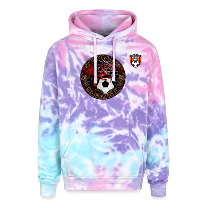 Adult Tie Dye Hoodie - cotton candy