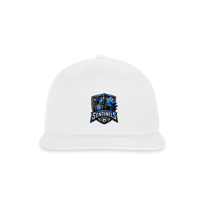 Snapback Baseball Cap - white