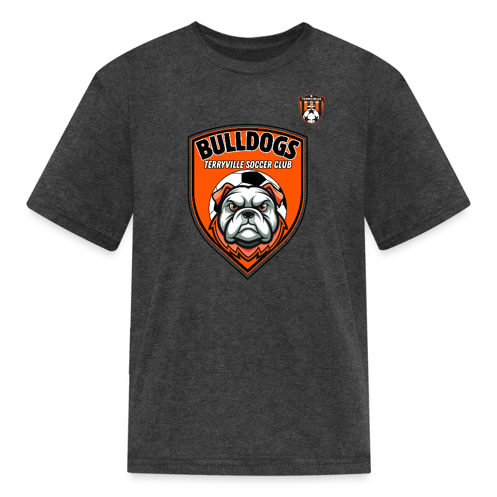Kids' T-Shirt - heather black
