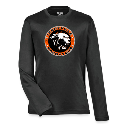 Youth Zone Performance Long-Sleeve T-Shirt - black