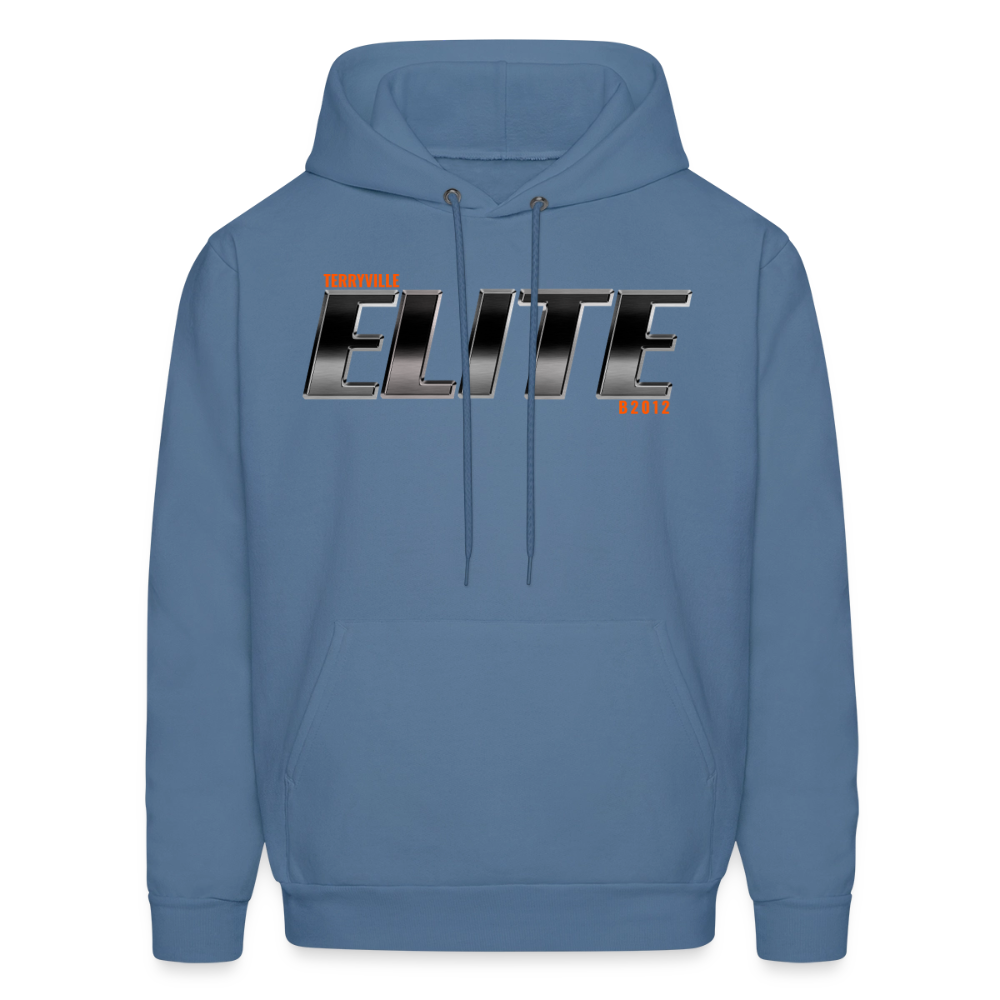 Hoodie - denim blue