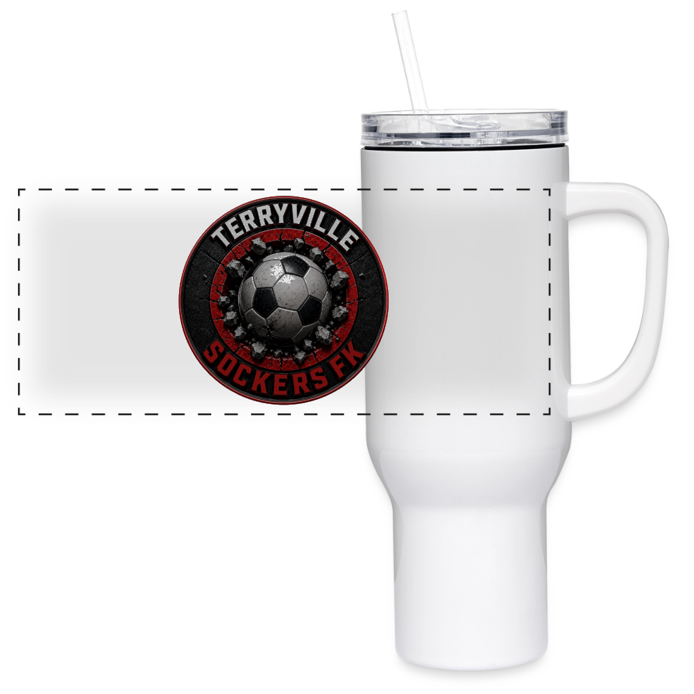 40 oz Travel Tumbler - white