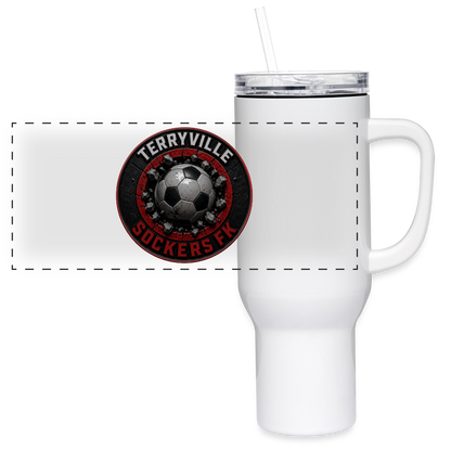 40 oz Travel Tumbler - white
