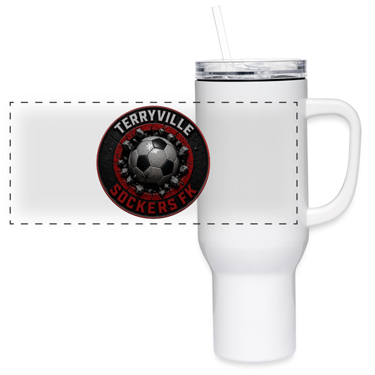 40 oz Travel Tumbler - white