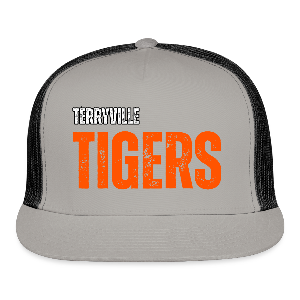 Trucker Hat - gray/black