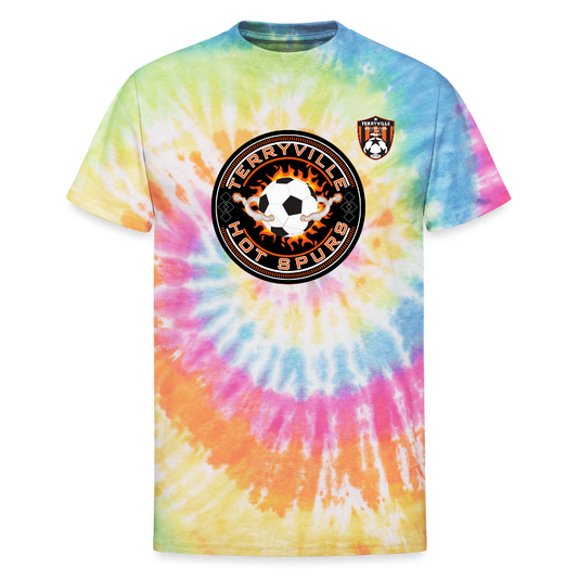 Unisex Tie Dye T-Shirt - rainbow