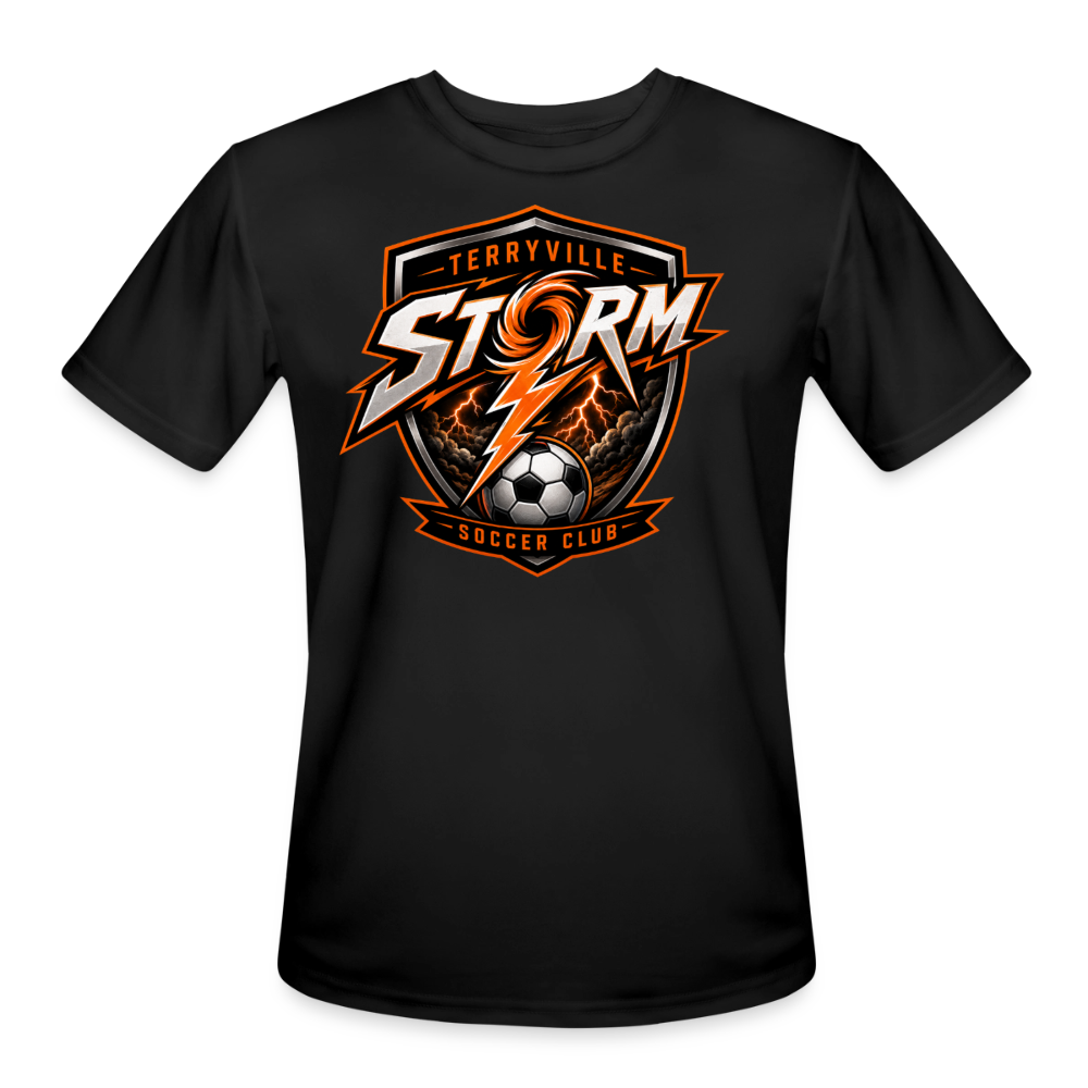 Men’s Moisture Wicking Performance T-Shirt - black