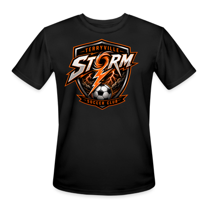 Men’s Moisture Wicking Performance T-Shirt - black