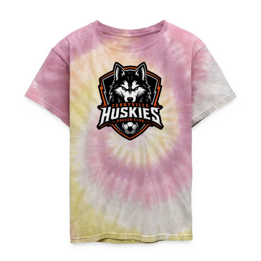 Kid's Tie Dye T-Shirt - Desert Rose