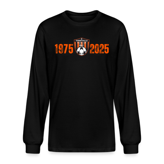 50th Anniversary Long Sleeve T-Shirt - black