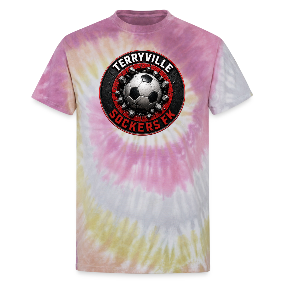 Unisex Tie Dye T-Shirt - Desert Rose