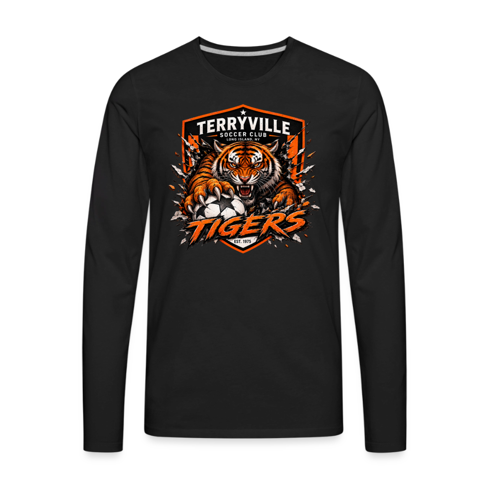 Men's Premium Long Sleeve T-Shirt - black