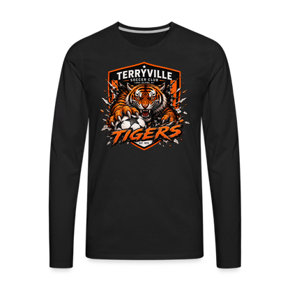 Men's Premium Long Sleeve T-Shirt - black