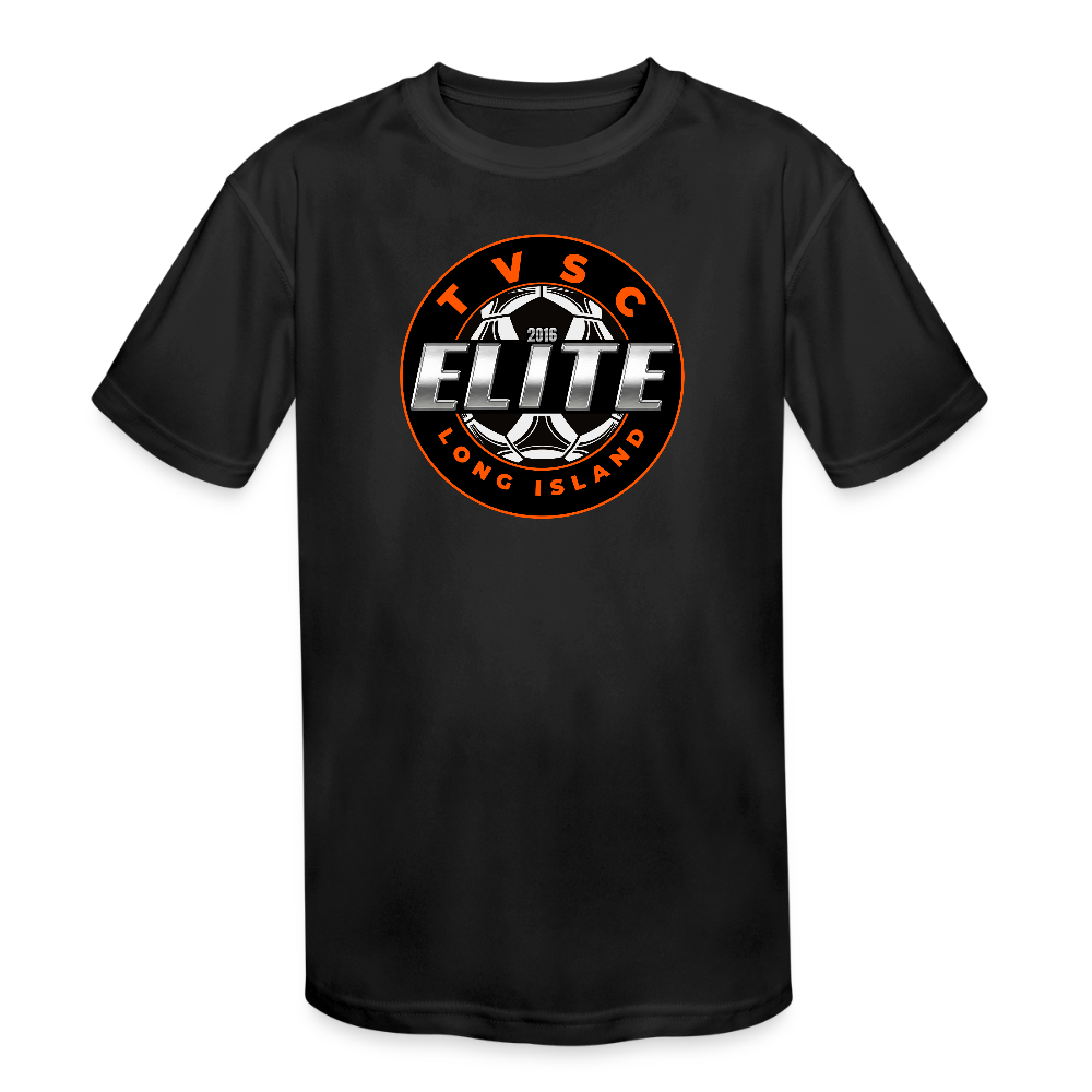 Kids' Moisture Wicking Performance T-Shirt - black