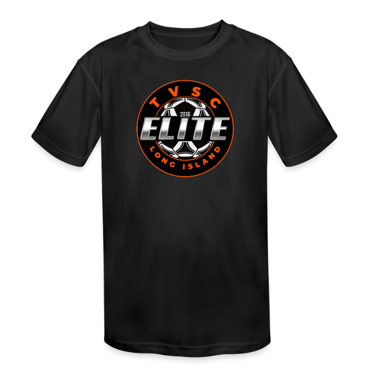 Kids' Moisture Wicking Performance T-Shirt - black