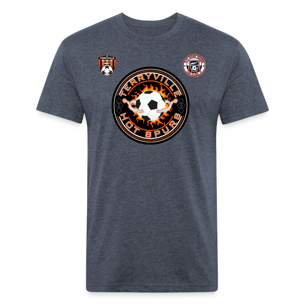 Hot Spurs X Elite Tee - heather navy