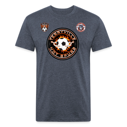 Hot Spurs X Elite Tee - heather navy