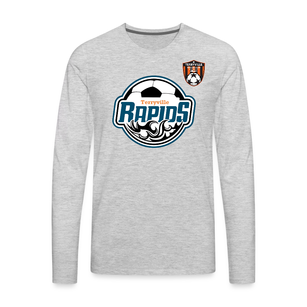 Men's Premium Long Sleeve T-Shirt - heather gray