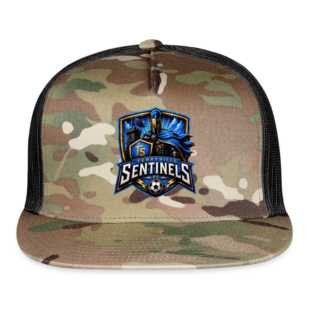 Trucker Hat - MultiCam\black
