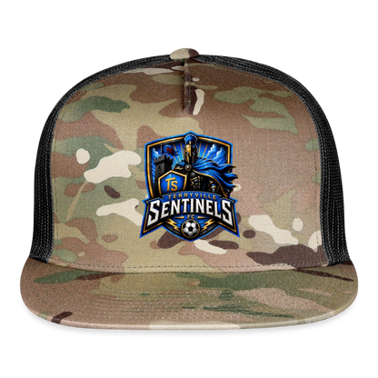 Trucker Hat - MultiCam\black