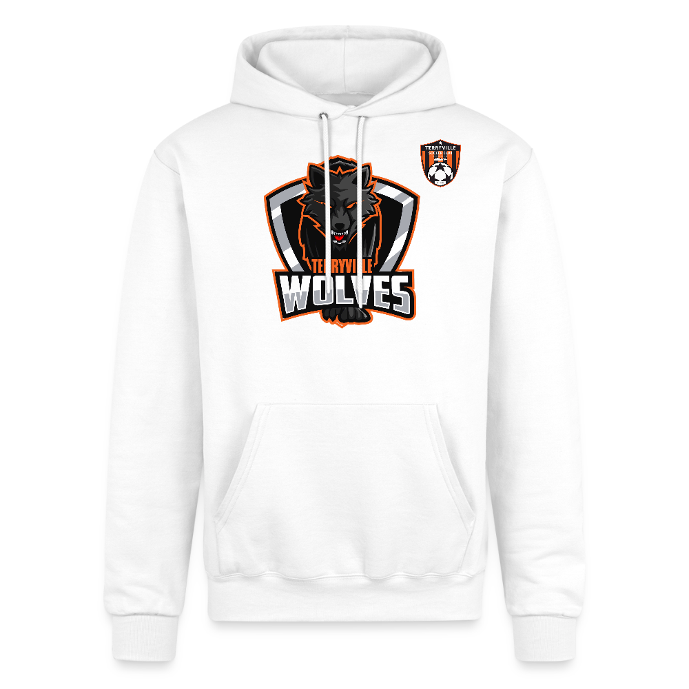Champion Unisex Powerblend Hoodie - white
