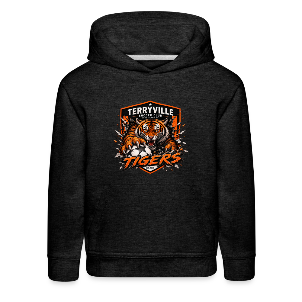 Kids‘ Premium Hoodie - charcoal grey
