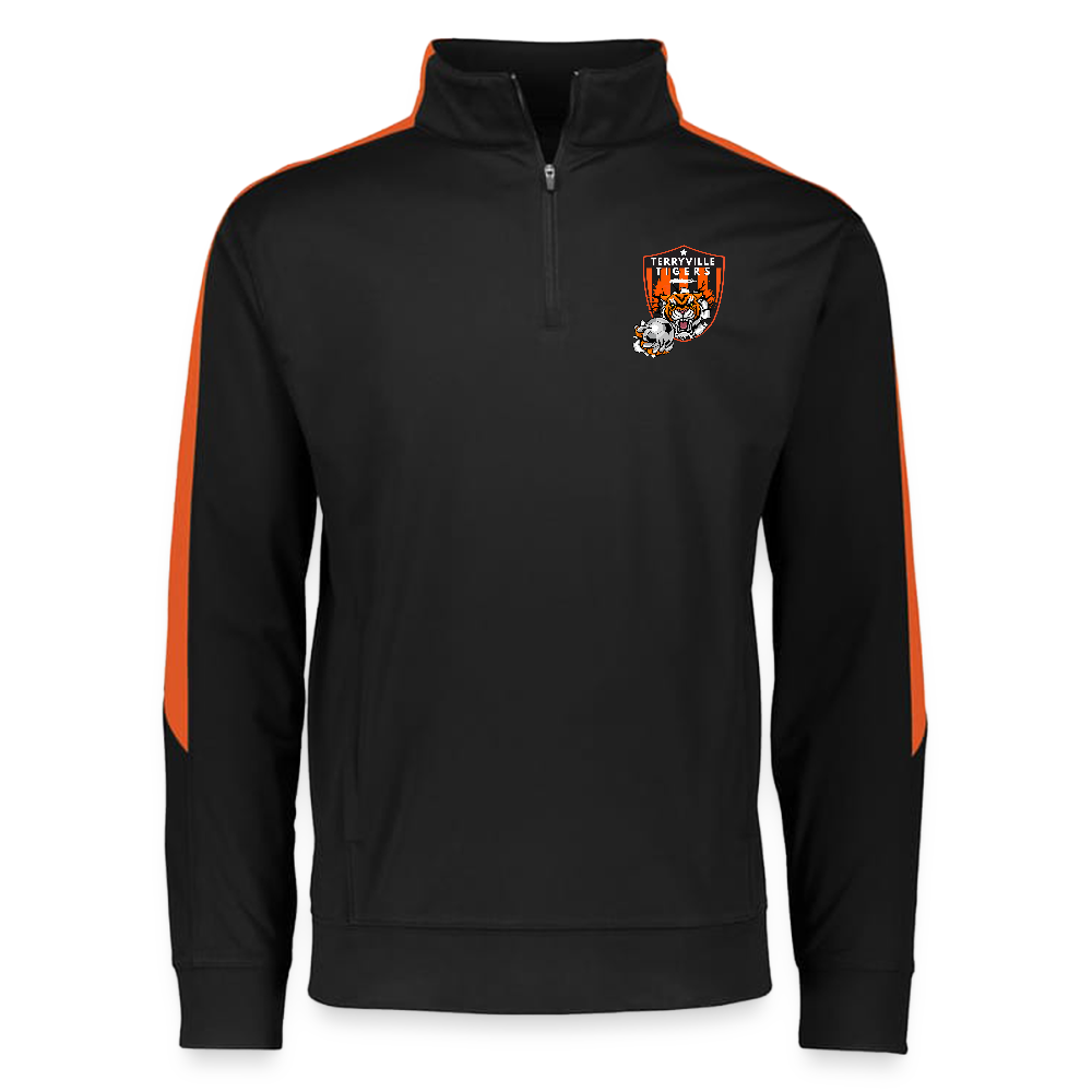 Augusta Sportswear Adult Medalist 2.0 Pullover - black/orange