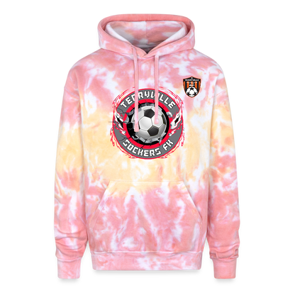 Adult Tie Dye Hoodie - funnel cake