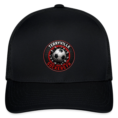 Flexfit Fitted Baseball Cap - black