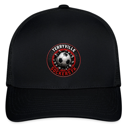 Flexfit Fitted Baseball Cap - black
