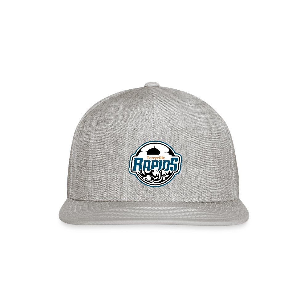 Snapback Baseball Cap - heather gray