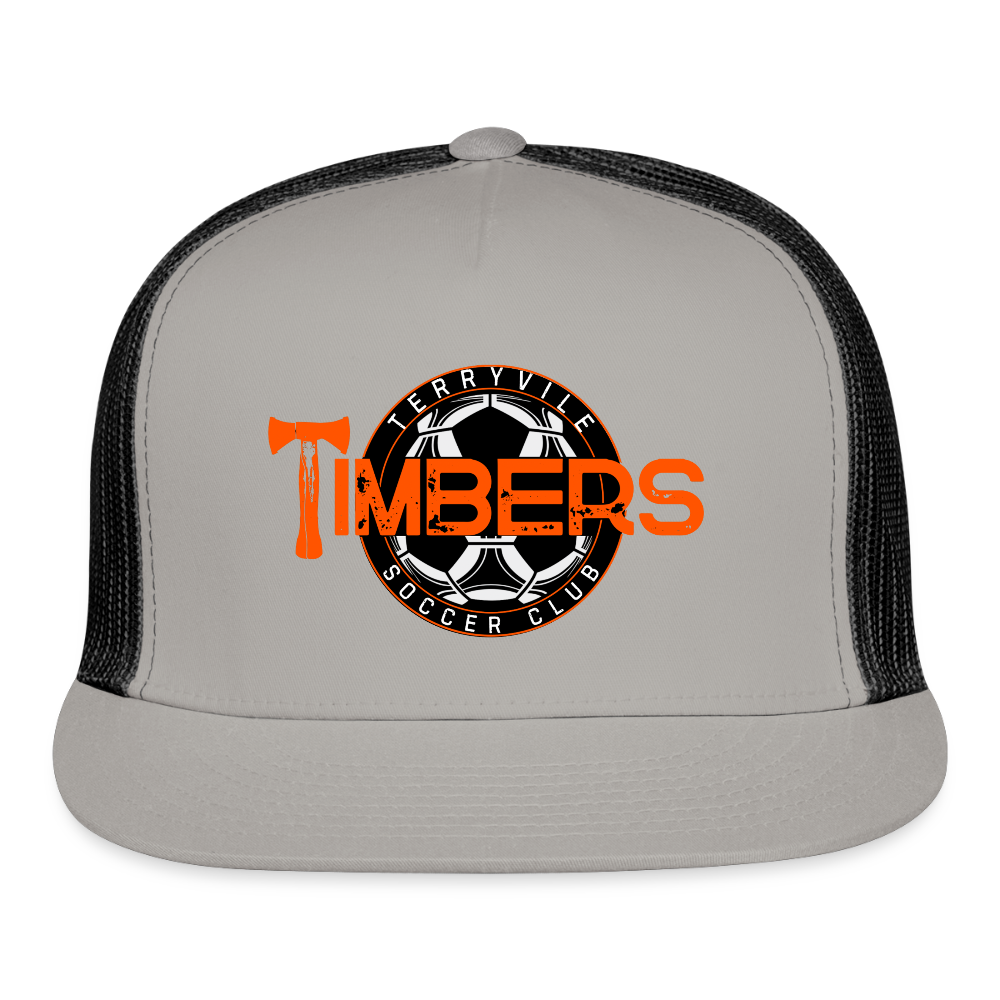 Trucker Hat - gray/black