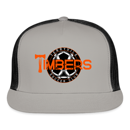 Trucker Hat - gray/black
